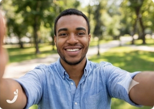 Profile photo example